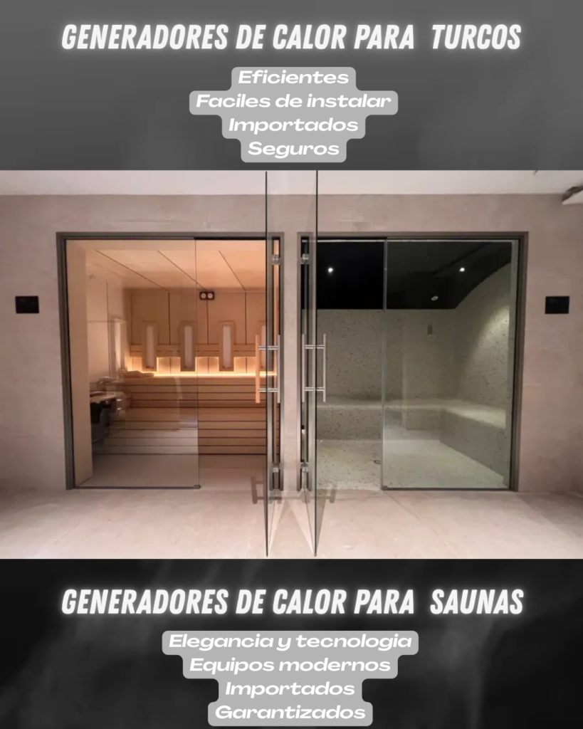 Generadores para turcos y saunas: la clave para crear un espacio de bienestar en casa